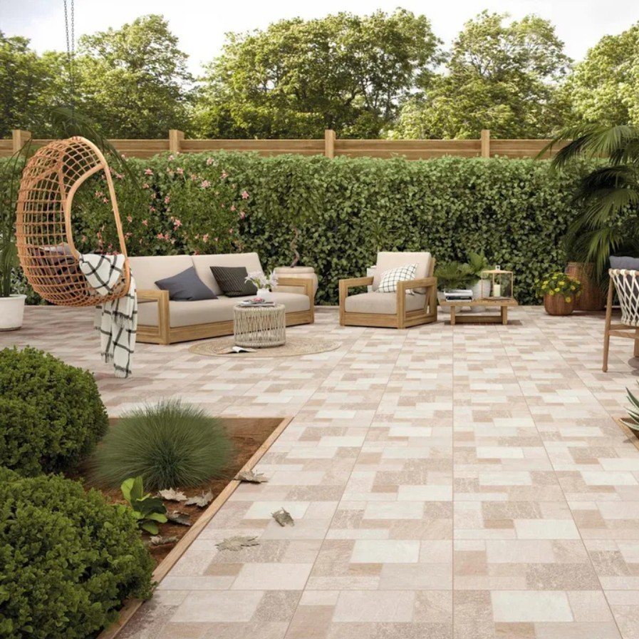 RUA BEIGE ANTI-SLIP MT - 45X45 - R11
